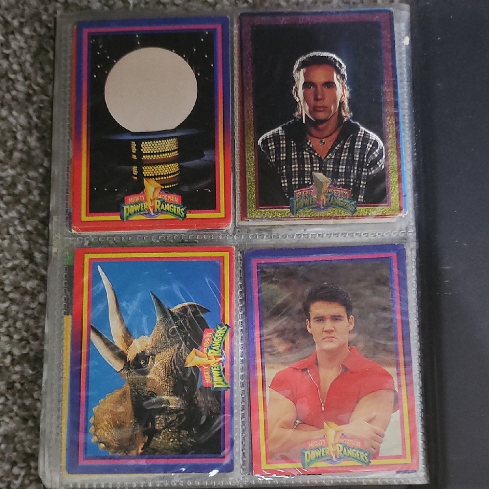 Power Rangers Trading Cards Collection